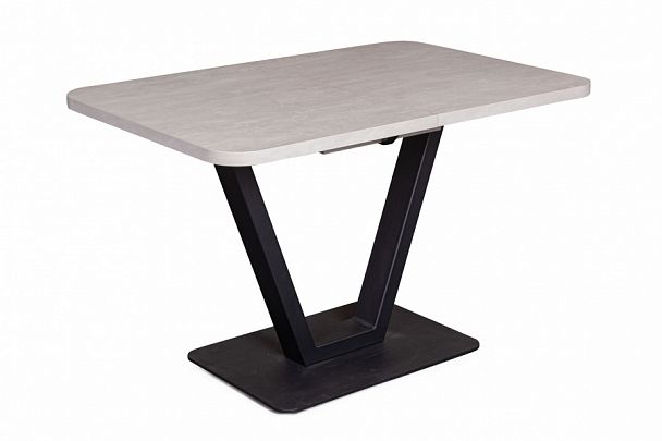 Стол Forvard раздвижной (120+40) цемент светлый - Вид 1