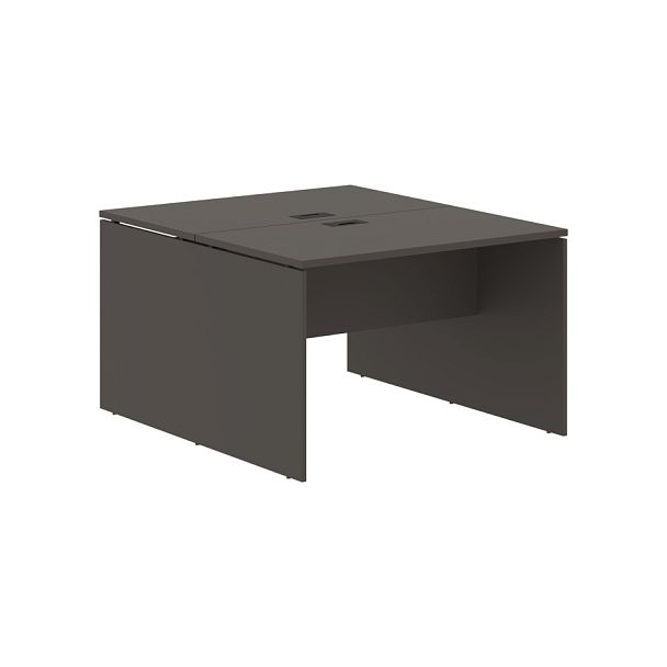 Стол двойной ED2ST 1167 Мокко/Черный 1160х1346х750 EDIS - Вид 1