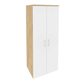 Onix Гардероб широкий глубокий O.GB-2 Тиквуд светлый/Белый бриллиант 800*600*1977 - Фото предпросмотра