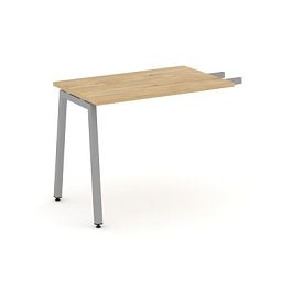 Стайл Проджект Брифинг-приставка SN-4A.BR-004 Тиквуд Светлый/Металл Серый 1180*600*750 - Фото предпросмотра