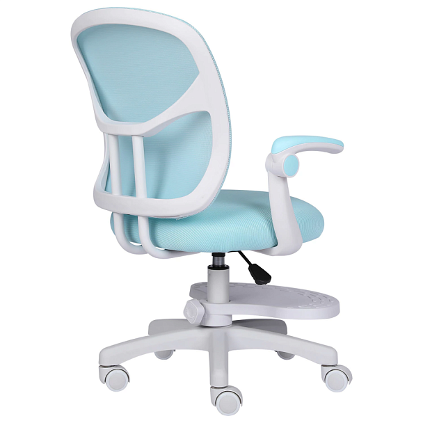 Кресло детское с подставкой для ног BRABIX "Toy MG-205", сетка/ткань TW, голубое, 533152 - Вид 11