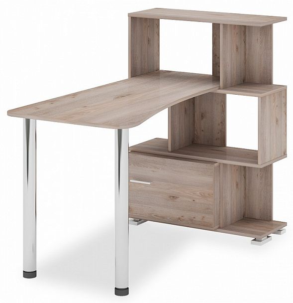 Стол компьютерный Домино СЛ-5-3СТ-2+БД Нельсон - Вид 1