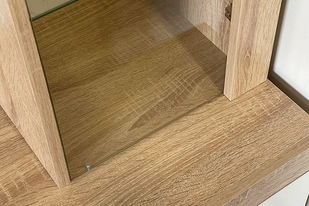 Макси Мини-стенка MSM-001.2724 дуб сонома/белое дерево - Вид 8