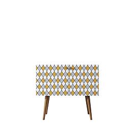 Комод на высоких ножках Berber малый принт 22 арт BB13/Print_22 - Фото предпросмотра