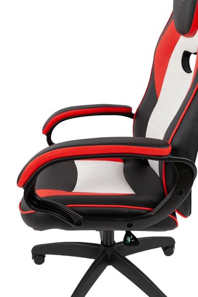 Кресло Chairman game 16 Россия экокожа черный/красный/белый - Вид 12