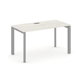 Стайл Проджект Некст / Style Project Next Стол письменный SN-59P.SP-015 Дуб Наварра/Металл Серый/Серебро Заглушка 1780*700*750 - Фото предпросмотра