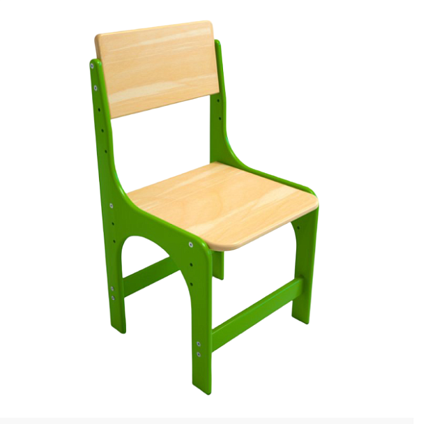Стул детский Альфа регулируемый, фанера, лак, гр.00-1 - Вид 1