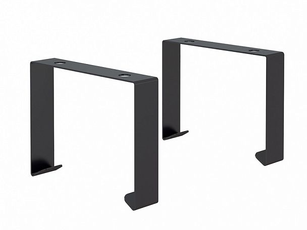 Комплект кронштейнов кабель-канала (2 шт.) антрацит - Вид 1