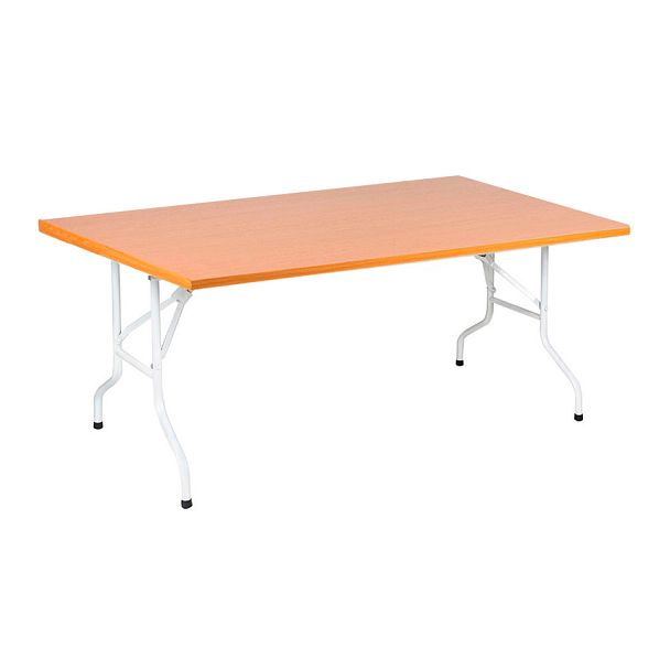 Стол Лидер 2, 1800*900, бук, белый, кромка ПВХ - Вид 1