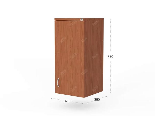 UNITY РАЗ-03 ОРЕХ ИТАЛЬЯНСКИЙ Антресоль закрытая 370х380х720 - Вид 2