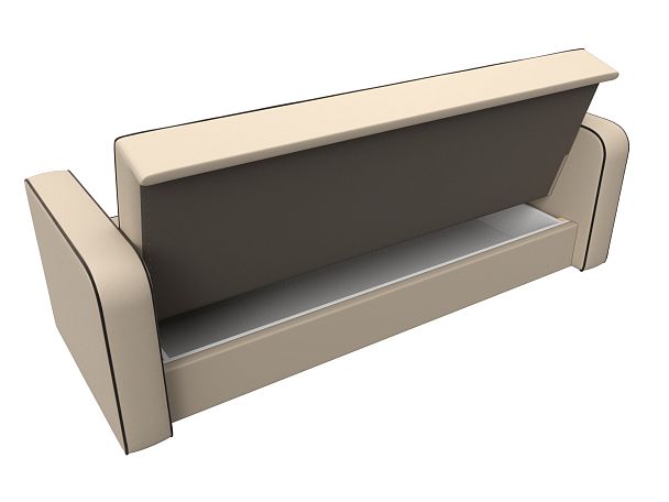 Диван-книжка Тур Экокожа\Велюр бежевый - Вид 8