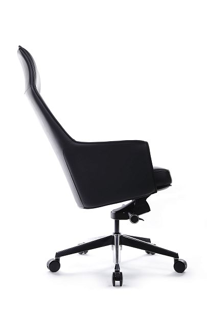 Кресло Rosso А1918 Чёрный (3A MND9901) натуральная кожа 68*68*122-128 - Вид 6