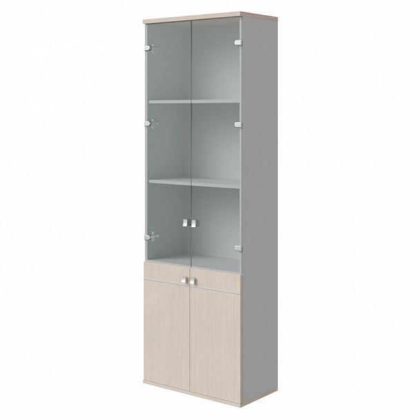 Шкаф для бумаг Swift 71x45x207 светлый дуб - Вид 1