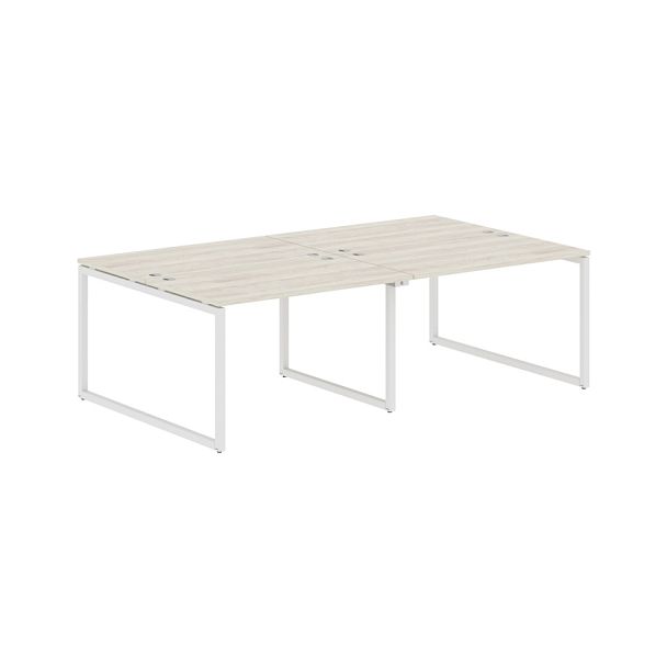 Стол 4-х местный XQWST 2414 Сосна Эдмонт/Белый 2406х1406х750 XTEN-Q - Вид 1