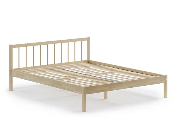 Кровать деревянная Мечта 4 1800х2000, береза, цвет натуральный - Вид 3