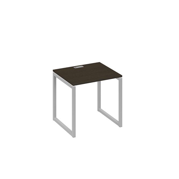 Стол письменный на металлокаркасе QUATTRO A4 А4 Б4 011 БП венге / металлокаркас серый - Вид 1