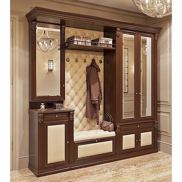 Прихожая "Благо-5-11-7" с зеркалом - Вид 1