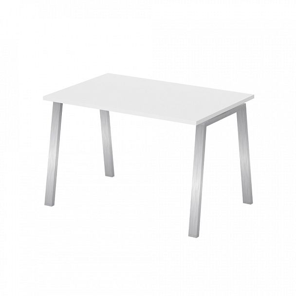 Столы рабочие "Компьютерные столы"  ПК-ТНП-СТ120Х80/МКА-В2-1049 белый - Вид 1