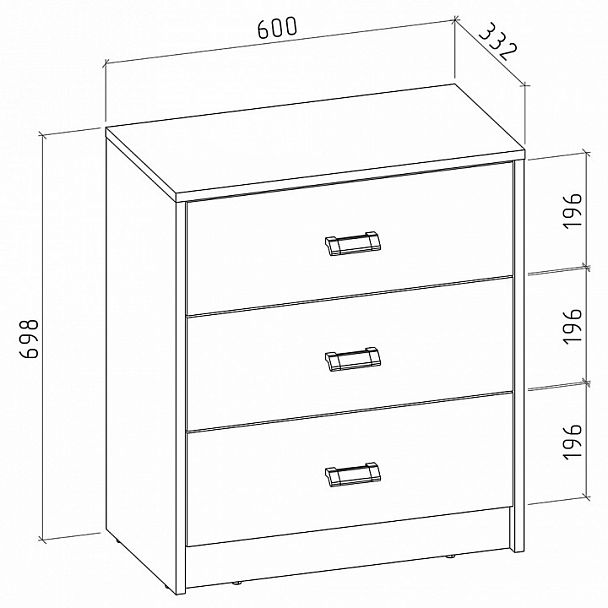 Комод Имидж-603 - Вид 2