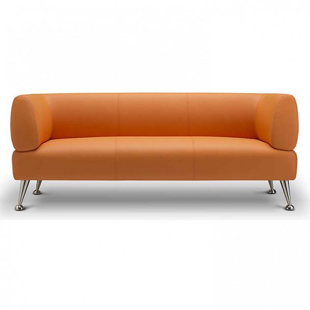 Диван "Вейт 3П" в коже - Вид 1