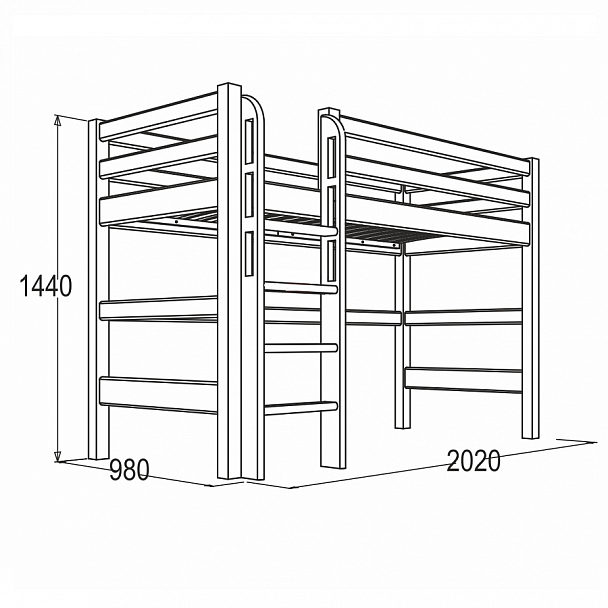 Кровать "Омега 14" №5 - Вид 2