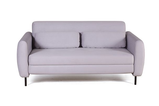 Siena диван-кровать прямой с подлокотниками, бархат 04 - Вид 7