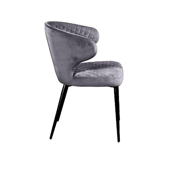 Стул Richard ромб, бархат серый 27 - Вид 3