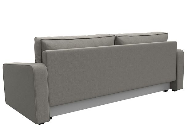 Диван прямой Лига-009 Рогожка бежевый - Вид 6