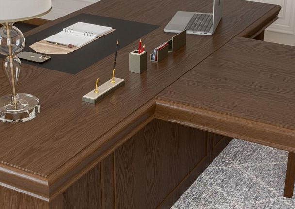 Шкаф комбинированный высокий (2 для документов + 1 для одежды широкий) Perseo ПС 373 ДМ дуб мелвилл - Вид 10