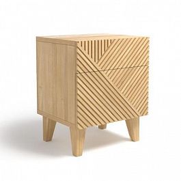 Тумба прикроватная "Baden" дуб выбеленный - Фото предпросмотра