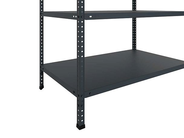 Стеллаж MS 185KD/70x30/4 Black - Вид 3