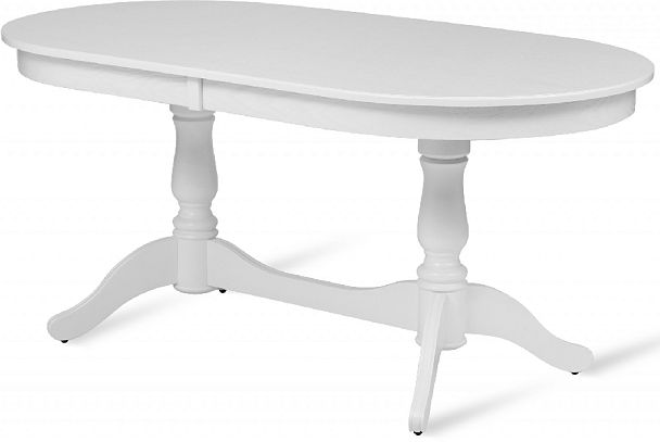 Стол деревянный раздвижной Барэнт 200(270)х100х76 Белый - Вид 3