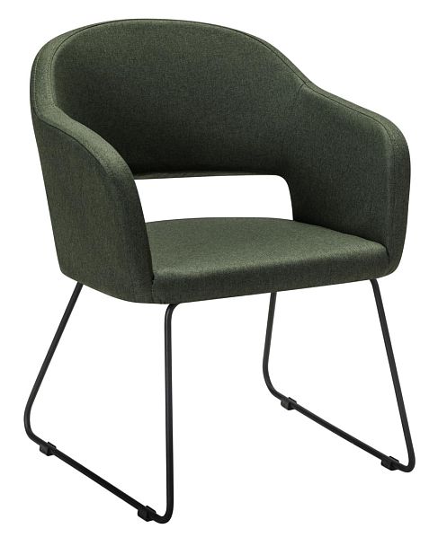 Кресло Oscar тёмно-зеленый/Линк - Вид 1