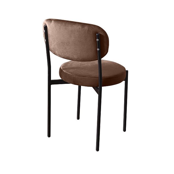 Стул Mason, бархат коричневый 12, стопируемый - Вид 5