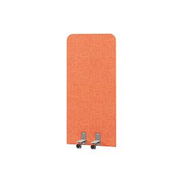 Перегородка акустическая прямая Everprof EVO Acoustic на роликовых опорах 700х28х1500 Ткань Romeo 08 - Фото предпросмотра