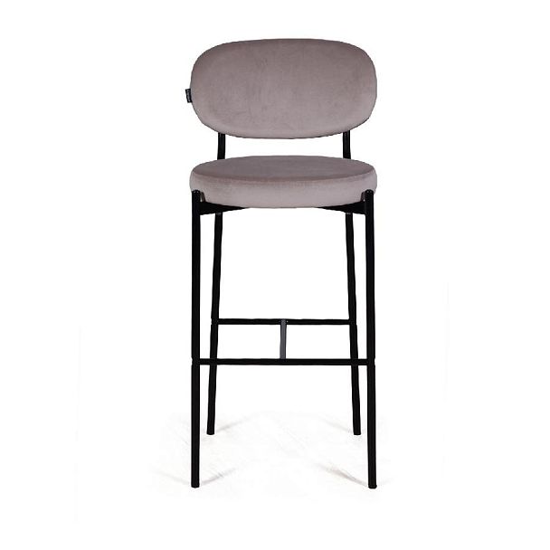 Стул барный Mason, бархат светло-серый 26 - Вид 3