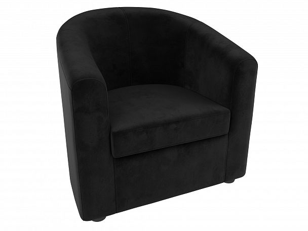 Кресло Норден (полностью велюр черный) - Вид 5