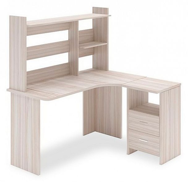 Стол компьютерный Домино Lite СКЛ-Угл130+НКЛ-130 - Вид 1