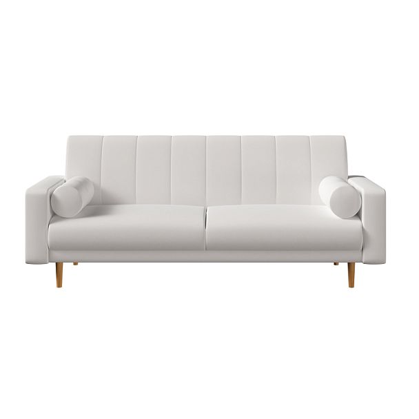 Диван-релакс трехместный Chairman МИРА 2160х900х860 велюр бежевый - Вид 1