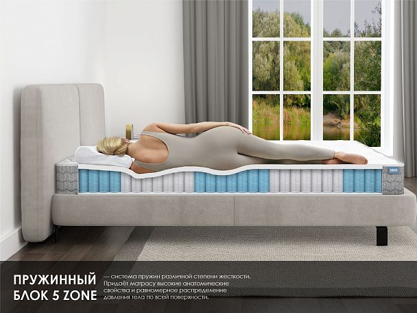 Матрас Димакс ОК Медиум Хард 180х200 - Вид 5