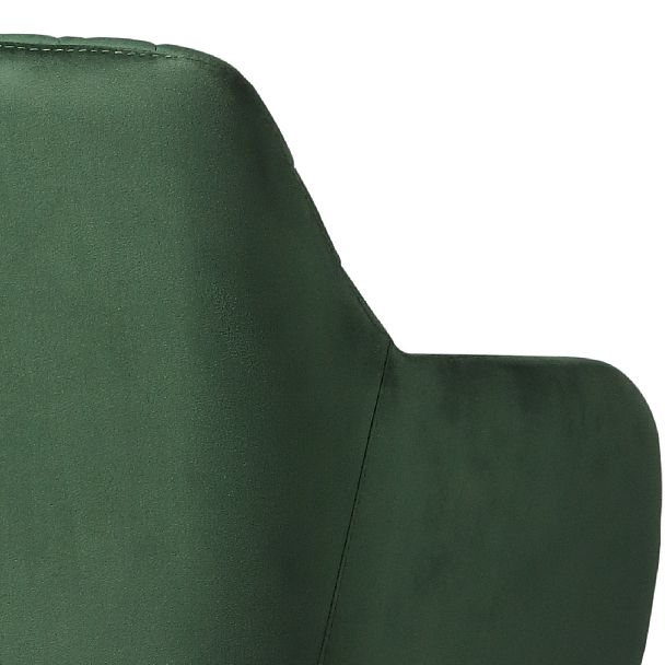 Комплект полубарных поворотных кресел Барли К, Confetti deep forest/белый, 2 шт. - Вид 10