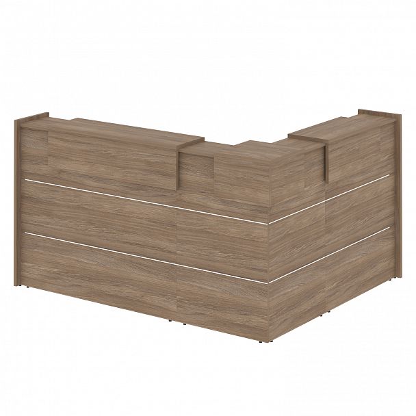 Ресепшн Г-образный "Onix" O.R-K-28 дуб аризона - Вид 2