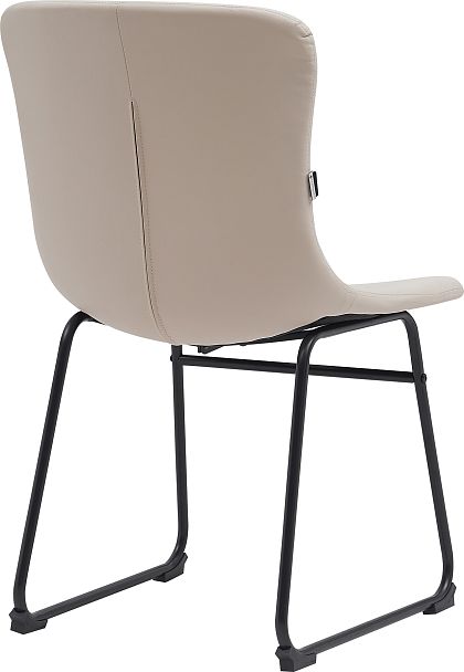 Кресло для посетителей Everprof Expo (Экспо) CF Экокожа Бежевый - Вид 5