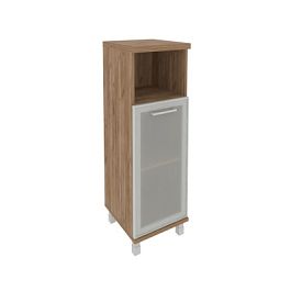 Фёст Шкаф средний узкий левый KSU-2.2 R (L) Дуб Табак 401*432*1260 - Фото предпросмотра