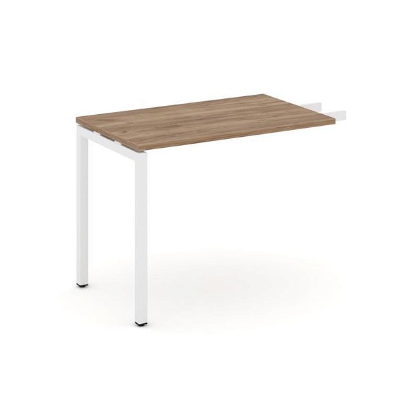 Стайл Проджект Брифинг-приставка SN-4P.BR-003 Дуб Табак/Металл Белый 980*600*750 - Вид 1