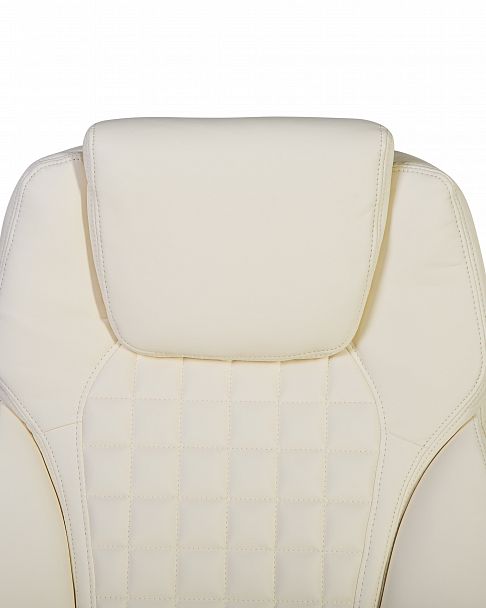 Офисное кресло для руководителей DOBRIN CHESTER (кремовый) - Вид 10