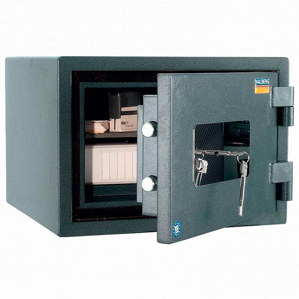 Сейф огневзломостойкий VALBERG "Гарант 32", 315х440х440 мм, 53 кг, ключевой замок, S10299020014 - Вид 2