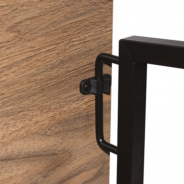 Стол на металлокаркасе BRABIX "LOFT CD-001", 800х440х740 мм, складной, цвет морёный дуб, 641209 - Вид 11