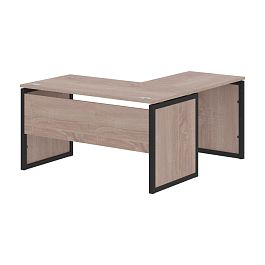 Стол угловой XQPCT 1415 Дуб Сонома/Антрацит 1400х1500х750 XTEN-QP - Фото предпросмотра