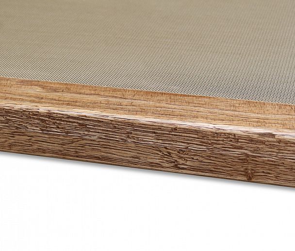 Столик журнальный Sheffilton SHT-TU37/ДУБ/КЕРАМИКА 60/60 черный муар/браш.коричневый/песочный - Вид 3